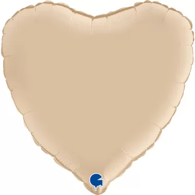 18" CUORE SATIN CREAM