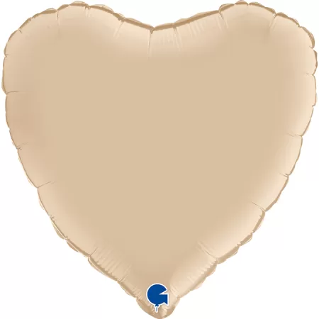 18" CUORE SATIN CREAM