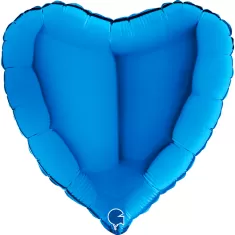 18" CUORE BLU