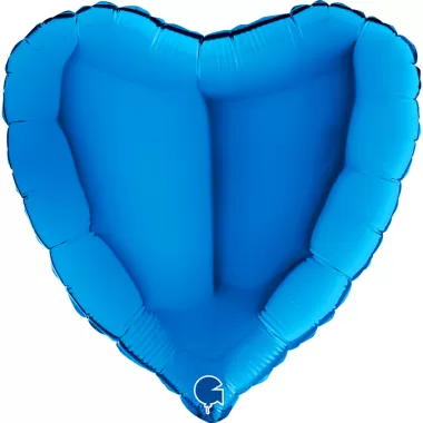 18" CUORE BLU