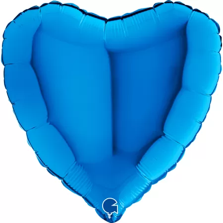 18" CUORE BLU