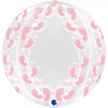 19" GLOBE PIEDINI ROSA