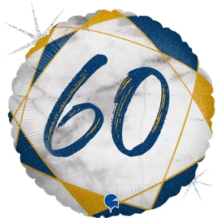 18" 60 ANNI MATE BLU