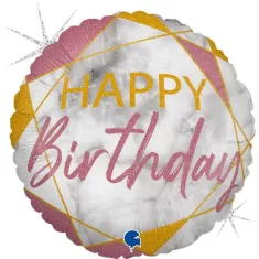 18" HAPPY BIRTHDAY ROSE GOLD MATE 2