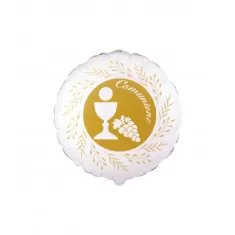 18" COMUNIONE FOGLIE DI ULIVO ORO