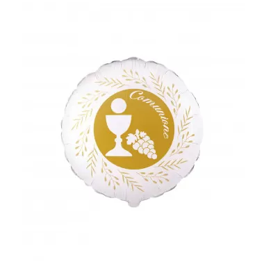 18" COMUNIONE FOGLIE DI ULIVO ORO