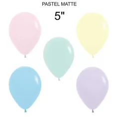 5" ASSORTITO 600 MATTE pz.50