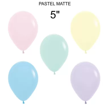 5" ASSORTITO 600 MATTE pz.50