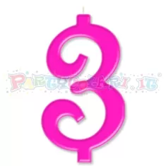 CANDELA cm.10 FUXIA 3 2