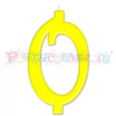 CANDELA cm.10 GIALLO 0 2