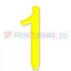 CANDELA cm.10 GIALLO 1 2