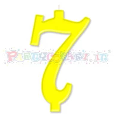 CANDELA cm.10 GIALLO 7