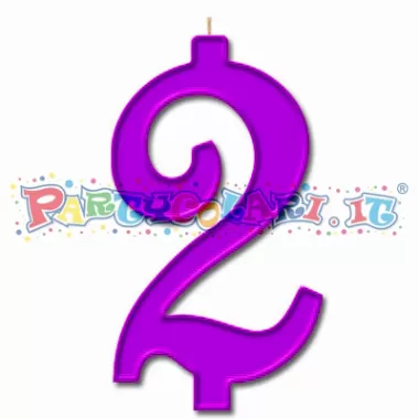 CANDELA cm.10 LILLA 2