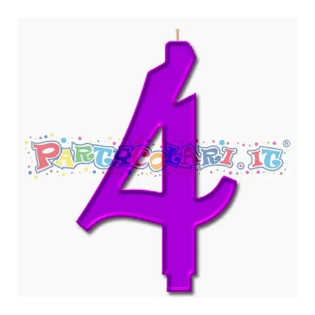 CANDELA cm.10 LILLA 4