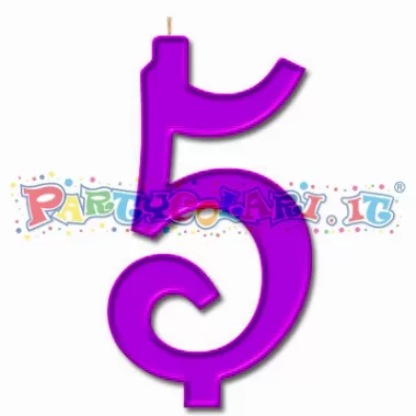 CANDELA cm.10 LILLA 5