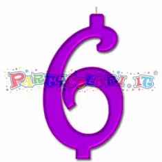 CANDELA cm.10 LILLA 6 2