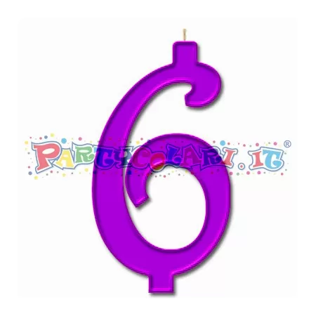 CANDELA cm.10 LILLA 6