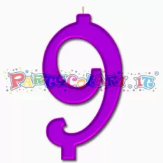 CANDELA cm.10 LILLA 9 2