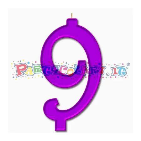 CANDELA cm.10 LILLA 9