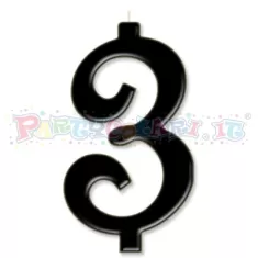 CANDELA cm.10 NERO 3 2