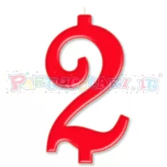 CANDELA cm.10 ROSSO 2