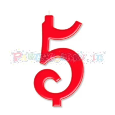 CANDELA cm.10 ROSSO 5