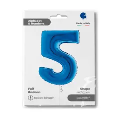 NUMERO 5 BLU cm.102