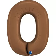 NUMERO 0 CIOCCOLATO cm.102