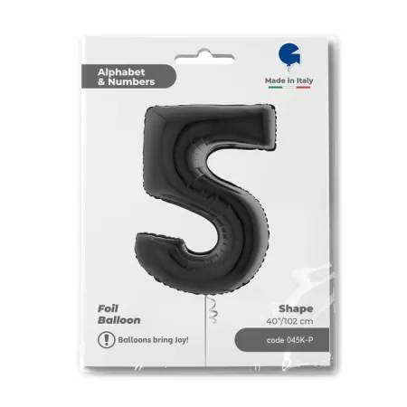 NUMERO 5 NERO cm.102