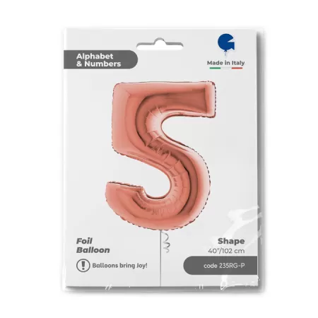 NUMERO 5 ROSE GOLD cm.102