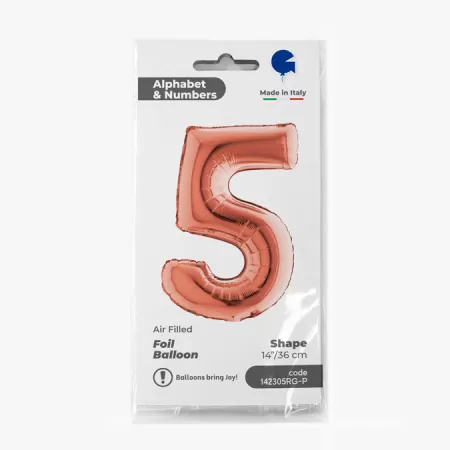 NUMERO 5 ROSE GOLD cm.35