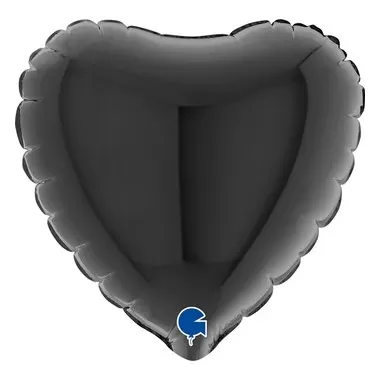 Micro Shape Heart Black