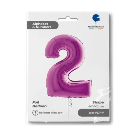 NUMERO 2 VIOLA cm.102