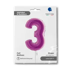 NUMERO 3 VIOLA cm.102