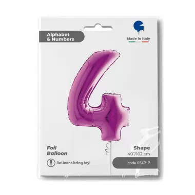 NUMERO 4 VIOLA cm.102