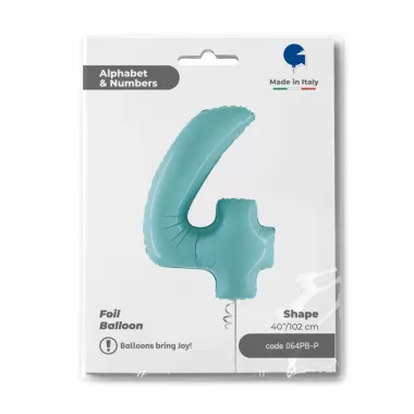 NUMERO 4 CELESTE cm.102