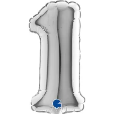 NUMERO 1 ARGENTO cm.17 pz.10 2