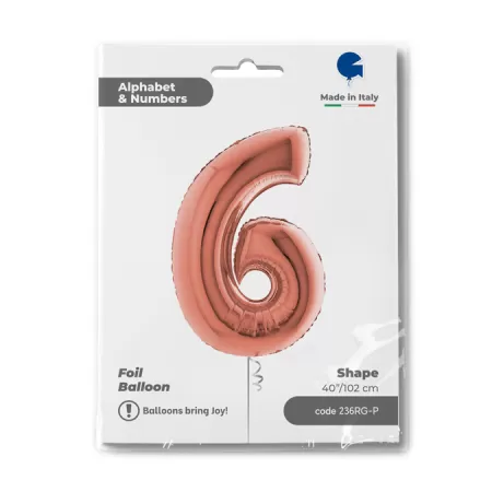 NUMERO 6 ROSE GOLD cm.102