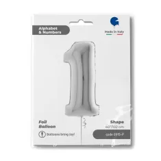 NUMERO 1 ARGENTO cm.102