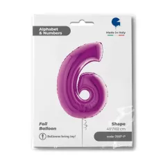 NUMERO 6 VIOLA cm.102