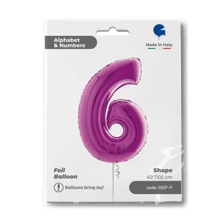 NUMERO 6 VIOLA cm.102