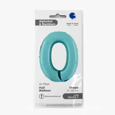 NUMERO 0 CELESTE cm.35