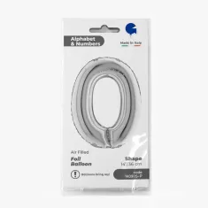 NUMERO 0 ARGENTO cm.35