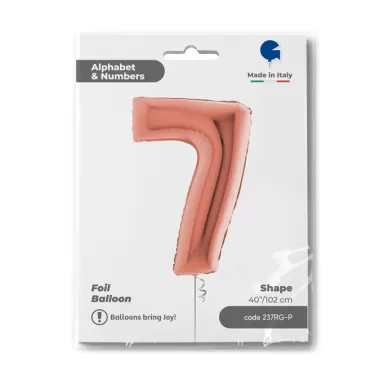 NUMERO 7 ROSE GOLD cm.102