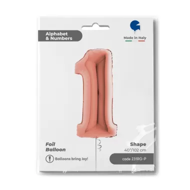 NUMERO 1 ROSE GOLD cm.102