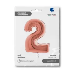 NUMERO 2 ROSE GOLD cm.102