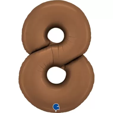 NUMERO 8 CIOCCOLATO cm.102
