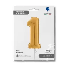 NUMERO 1 ORO cm.66 SALVA ELIO