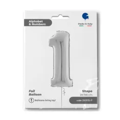 NUMERO 1 ARGENTO cm.66 SALVA ELIO