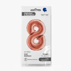 NUMERO 8 ROSE GOLD cm.35